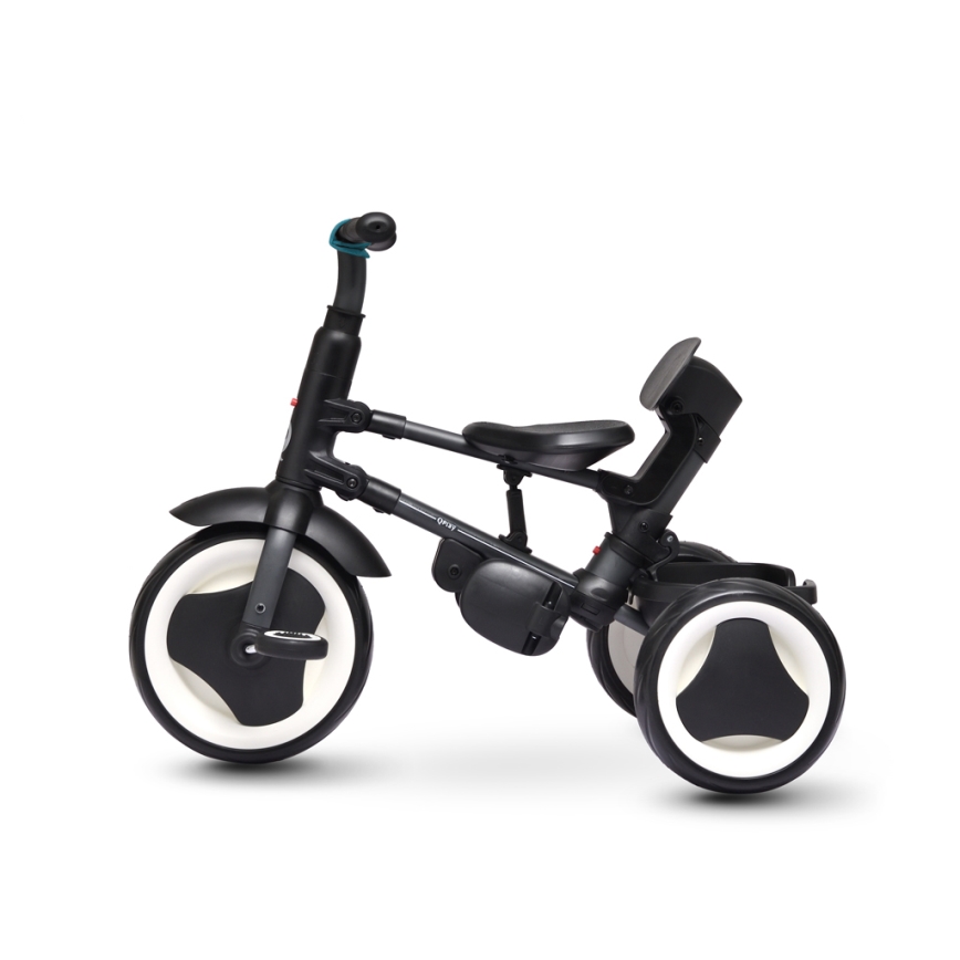 QPlay - Дитячий триколісник 3 в 1 RITO EVO бірюзовий