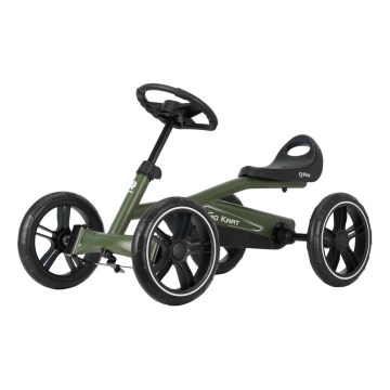 QPlay - Дитячий квадроцикл GO KART зелений