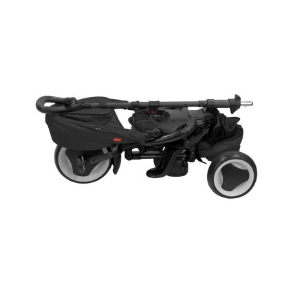 QPlay - Дитячий триколісний велосипед 3 в 1 RITO EVA PLUS чорний