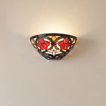 Quoizel - Настінний світильник Tiffany LARISSA 2xE14/40W/230V