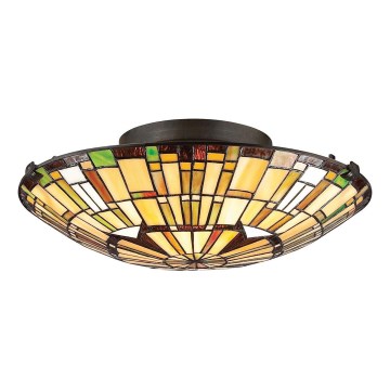 Quoizel - Потолочный светильник REED 2xE27/60W/230V диаметр 42 см