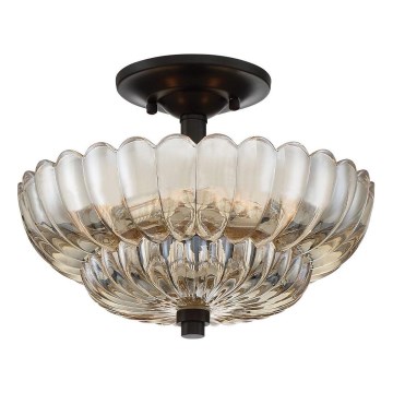 Quoizel - Потолочный светильник WHITECAP 3xE14/40W/230V диаметр 29,7 см