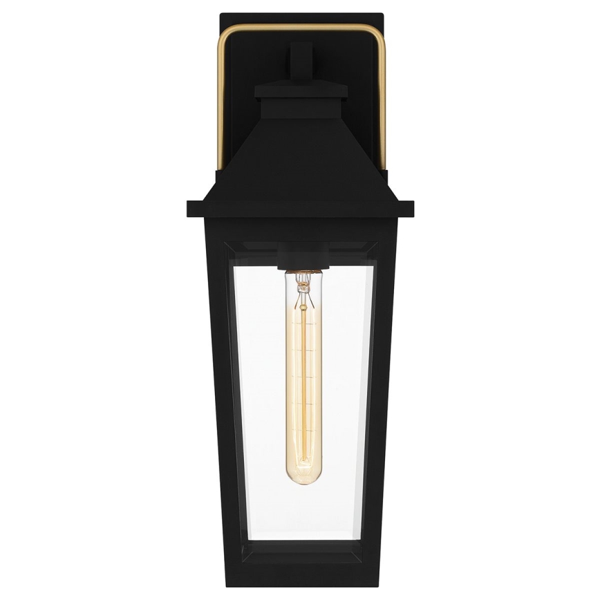 Quoizel - Уличный настенный светильник BUCKLEY 1xE27/40W/230V IP44 черный