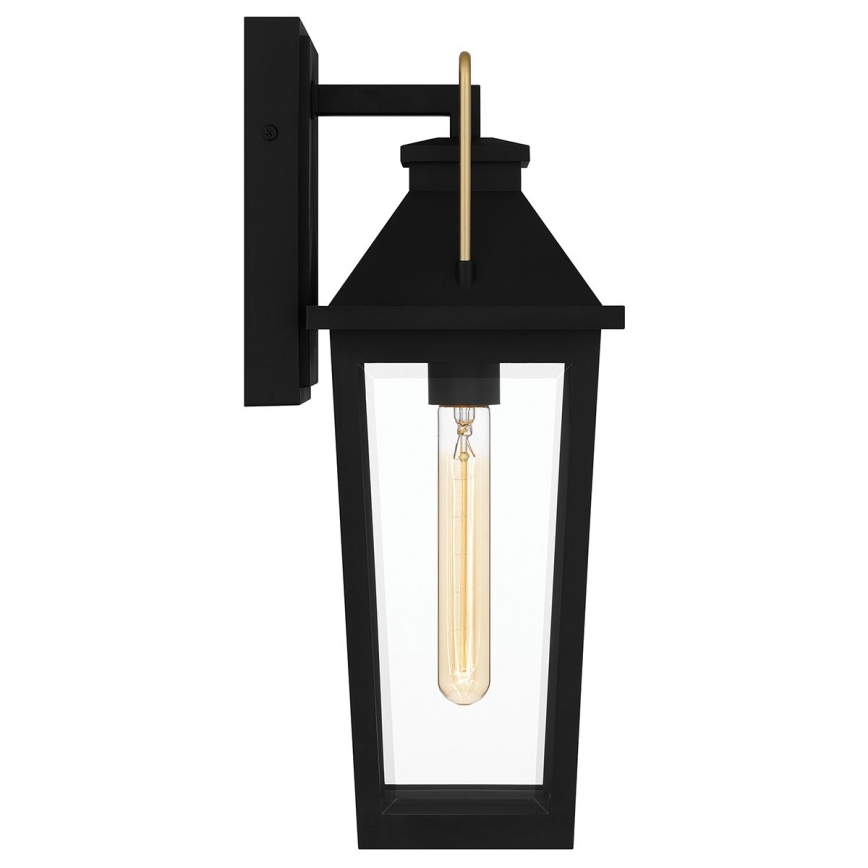 Quoizel - Уличный настенный светильник BUCKLEY 1xE27/40W/230V IP44 черный
