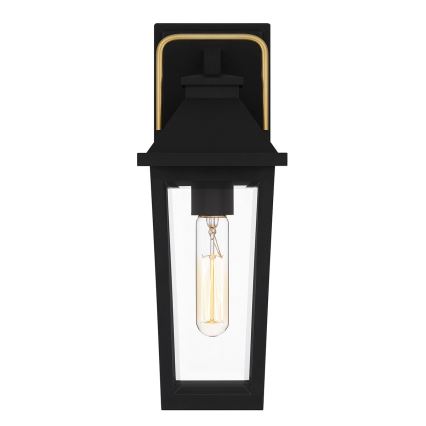 Quoizel - Уличный настенный светильник BUCKLEY 1xE27/40W/230V IP44 черный