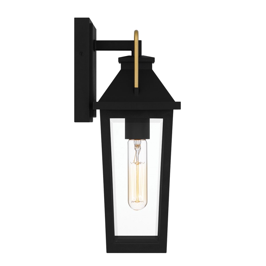 Quoizel - Уличный настенный светильник BUCKLEY 1xE27/40W/230V IP44 черный