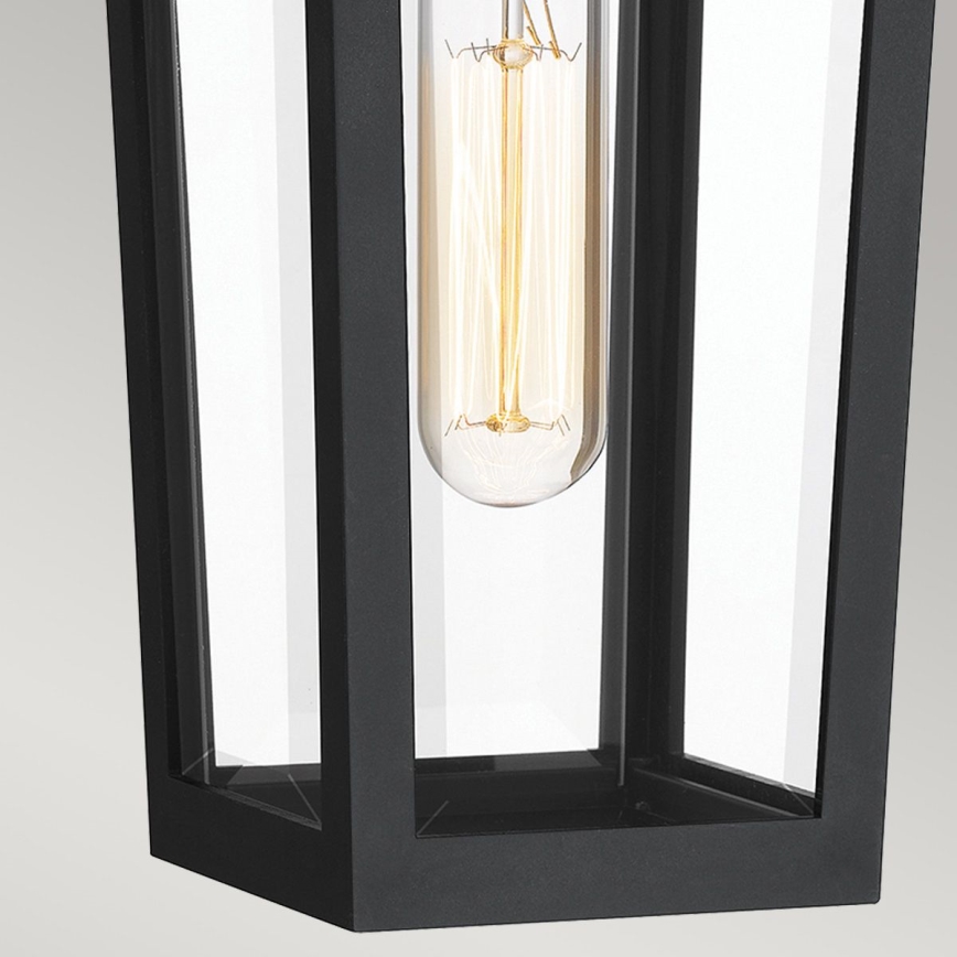 Quoizel - Уличный настенный светильник BUCKLEY 1xE27/40W/230V IP44 черный