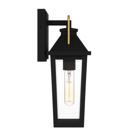 Quoizel - Вуличний настінний світильник BUCKLEY 1xE27/40W/230V IP44 чорний