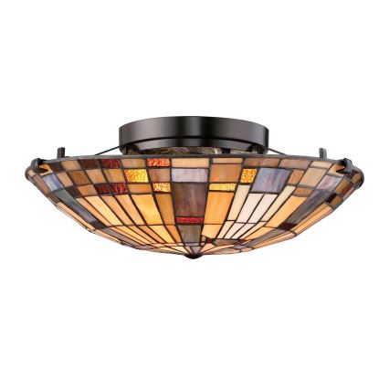 Quoizel - Потолочный светильник INGLENOOK 2xE27/60W/230V диаметр 40,7 см