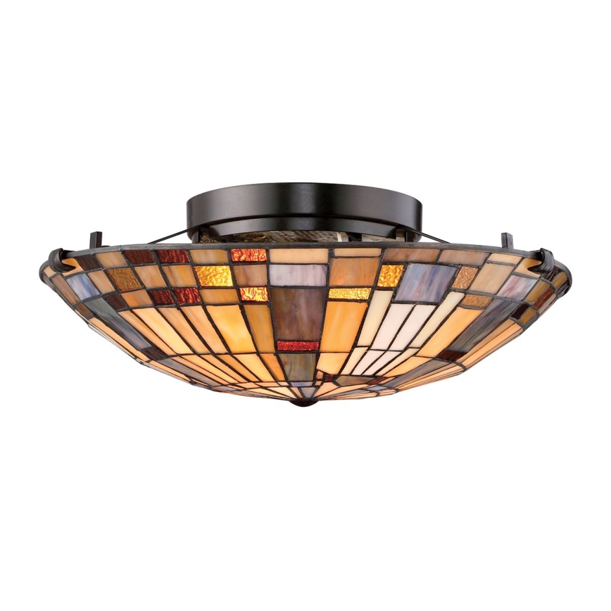 Quoizel - Потолочный светильник INGLENOOK 2xE27/60W/230V диаметр 40,7 см