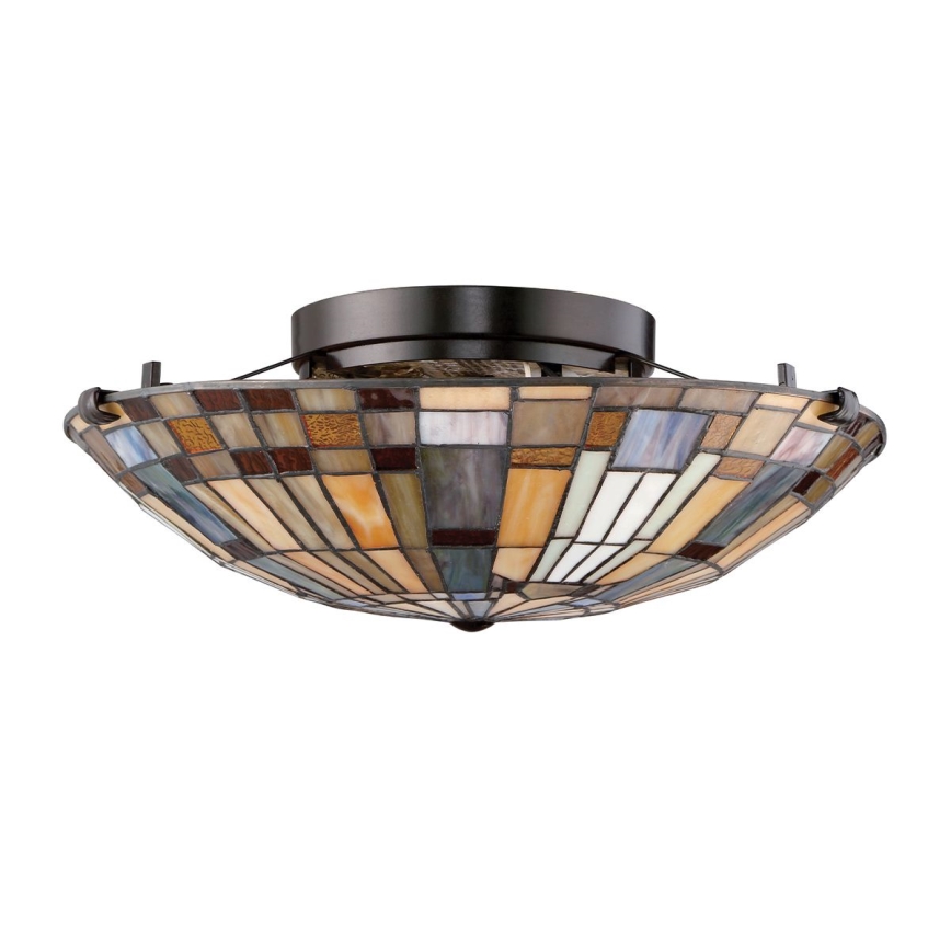 Quoizel - Потолочный светильник INGLENOOK 2xE27/60W/230V диаметр 40,7 см
