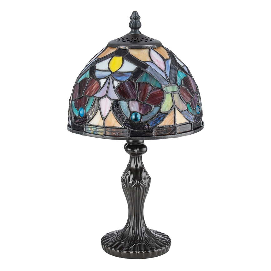 Quoizel - Настольная лампа Tiffany LARISSA 1xE14/40W/230V, диам. 20 см