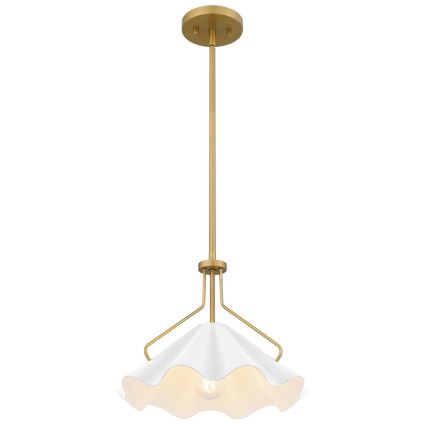 Quoizel - Люстра на штанге MEJIA 1xE27/60W/230V диаметр 35,6 см латунь