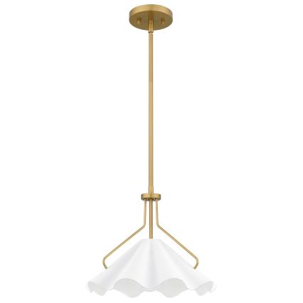 Quoizel - Люстра на штанзі MEJIA 1xE27/60W/230V діаметр 35,6 cm латунний