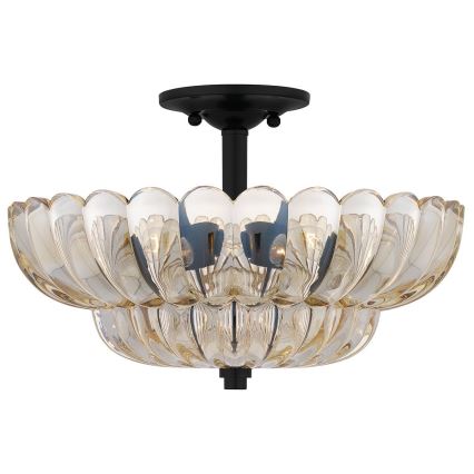 Quoizel - Потолочный светильник WHITECAP 4xE14/40W/230V диаметр 39,5 см