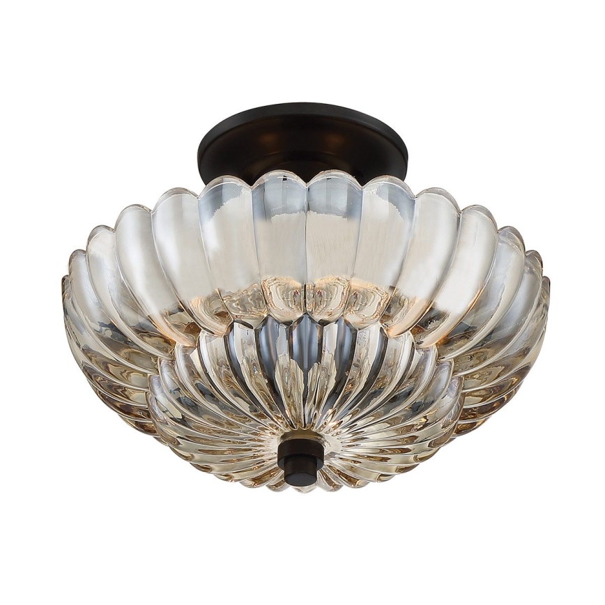Quoizel - Стельовий світильник WHITECAP 3xE14/40W/230V діаметр 29,7 cm