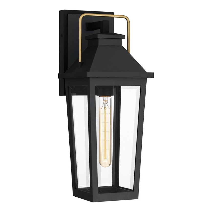 Quoizel - Уличный настенный светильник BUCKLEY 1xE27/40W/230V IP44 черный
