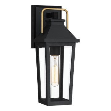 Quoizel - Уличный настенный светильник BUCKLEY 1xE27/40W/230V IP44 черный
