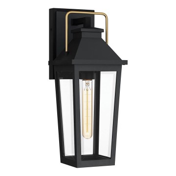 Quoizel - Вуличний настінний світильник BUCKLEY 1xE27/40W/230V IP44 чорний