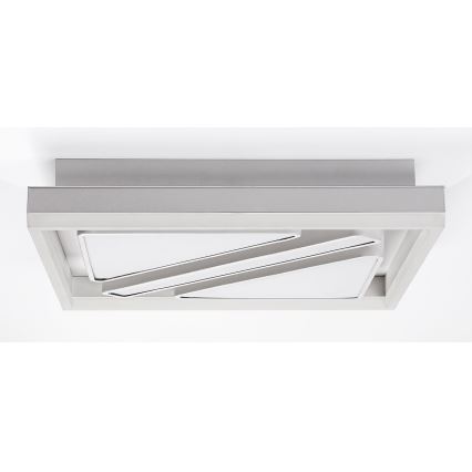 Rabalux - LED стельовий світильник з регульованою яскравістю LED/73 Вт/230 В 40x40 см + пульт дистанційного керування
