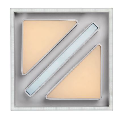 Rabalux - LED стельовий світильник з регульованою яскравістю LED/73 Вт/230 В 40x40 см + пульт дистанційного керування