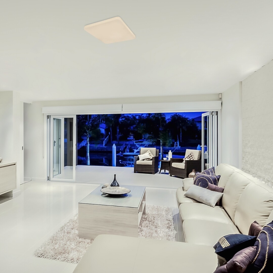 Rabalux - LED стельовий світильник з сенсором LED/20 Вт/230 В 4000K 32x32 см