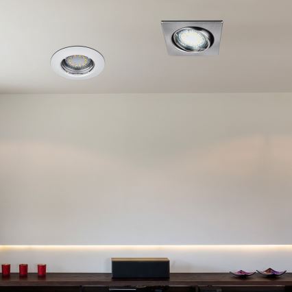 Rabalux - НАБІР 3xLED Вбудований стельовий світильник 3xGU10/3W/230V IP40