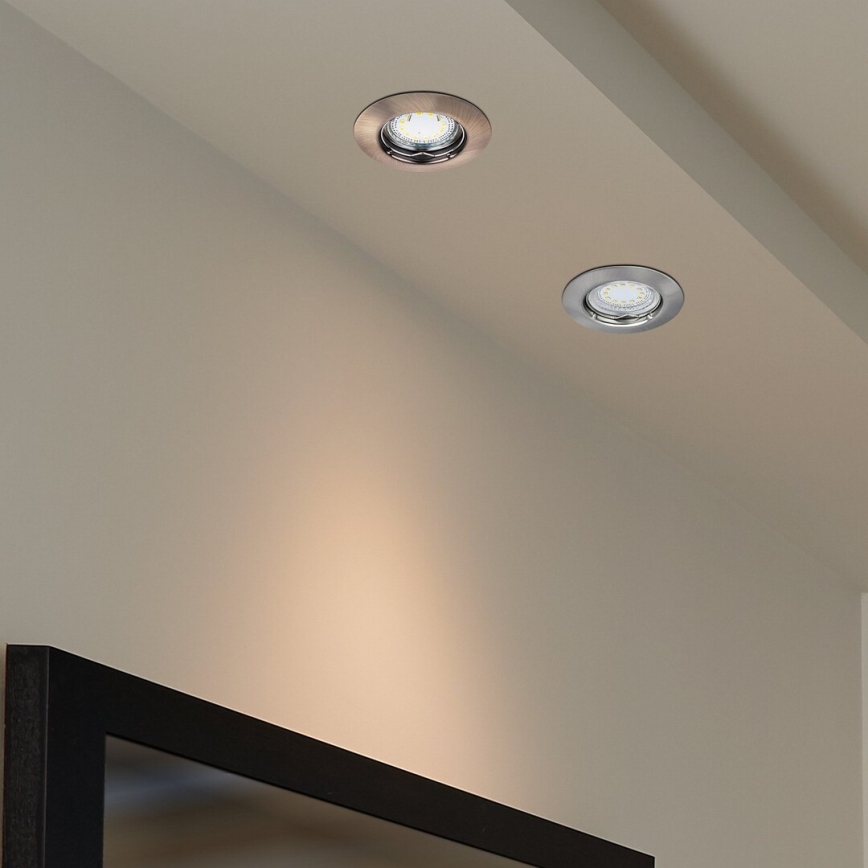 Rabalux - НАБОР 3x Светодиодный встроенный светильник 3xGU10/3W/230V IP40