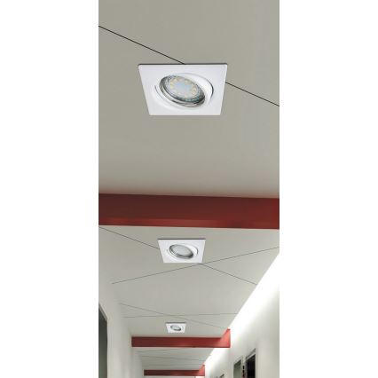 Rabalux - НАБІР 3xLED Вбудований стельовий світильник 3xGU10/3W/230V IP40