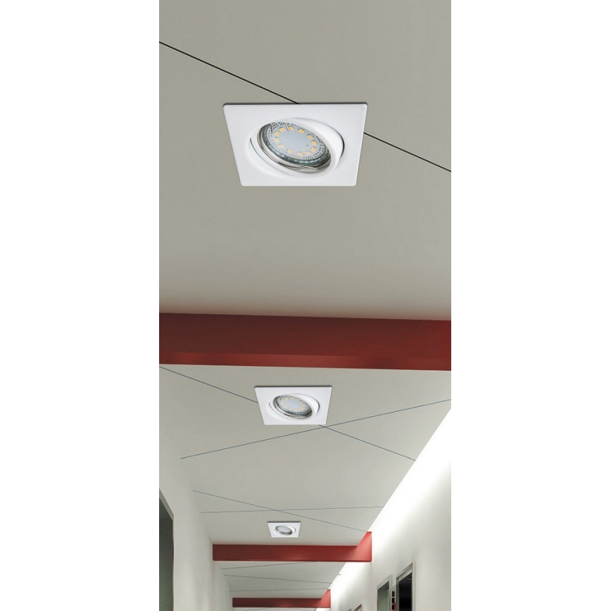 Rabalux - НАБОР 3x Светодиодный встроенный светильник 3xGU10/3W/230V IP40