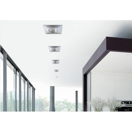 Rabalux - Комплект из 3 встраиваемых потолочных светильников для ванной LED/4W/230V IP44