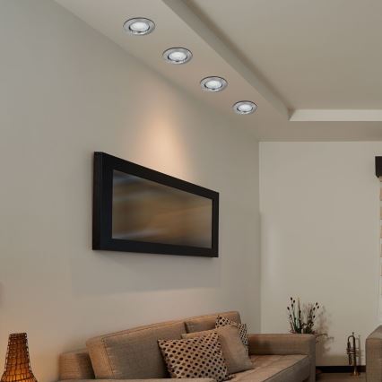 Rabalux - НАБІР 3xLED Вбудований стельовий світильник 3xGU10/3W/230V IP40