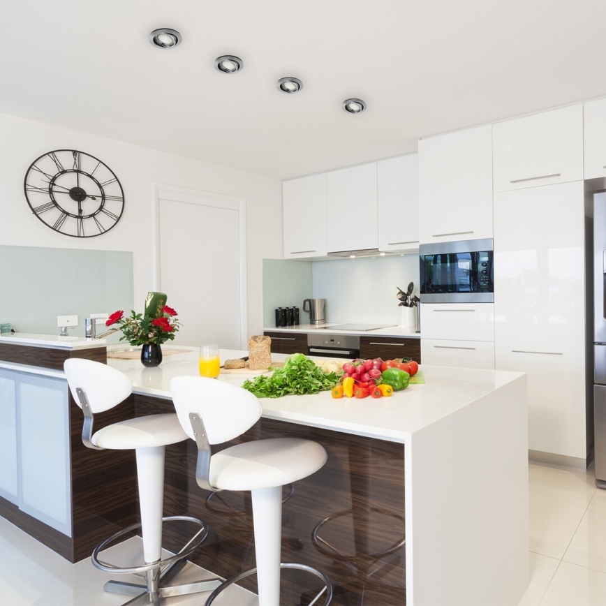 Rabalux - НАБІР 3x LED вбудованих точкових світильників 1xGU10/3W/230V IP40