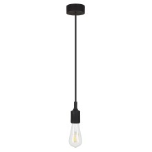 Rabalux 1412 - Подвесной светильник ROXY E27/40W черный 