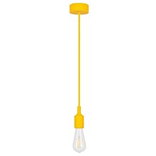 Rabalux 1413 - Подвесной светильник ROXY E27/40W желтый