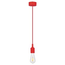 Rabalux 1414 - Подвесной светильник ROXY E27/40W красный