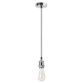 Rabalux 1418 - Подвесной светильник FIXY E27/40W серебряный