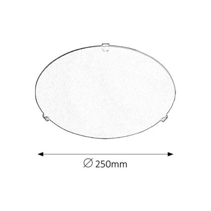 Rabalux 1803 - Потолочный светильник SIMPLE 1xE27/60W/230V