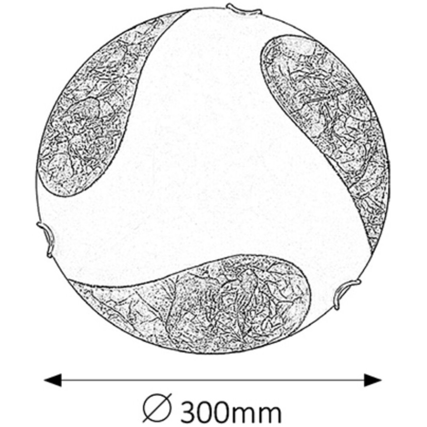 Rabalux - Потолочный светильник 1xE27/60W/230V