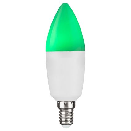 Rabalux - Светодиодная RGB-лампочка с регулированием яркости C37 E14/5W/230V Wi-Fi 3000-6500K