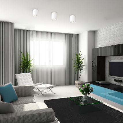 Rabalux - Точечный светильник 1xGU10/42W/230V белый