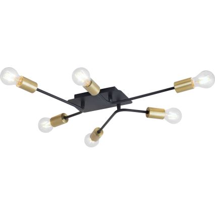 Rabalux 2103 - Припотолочная люстра LANNY 6xE27/15W/230V