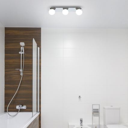 Rabalux - Потолочный светильник для ванной комнаты 3xG9/28W/230V IP44 10x45 см