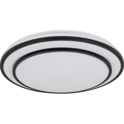 Rabalux - димуваний стельовий світильник LED/40W/230V 3000-6500K чорний діаметр 49 см + пульт дистанційного керування