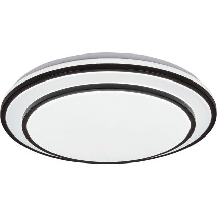 Rabalux - Светодиодный потолочный светильник с регулированием яркости LED/40W/230V 3000-6500K черный + дистанционное управление