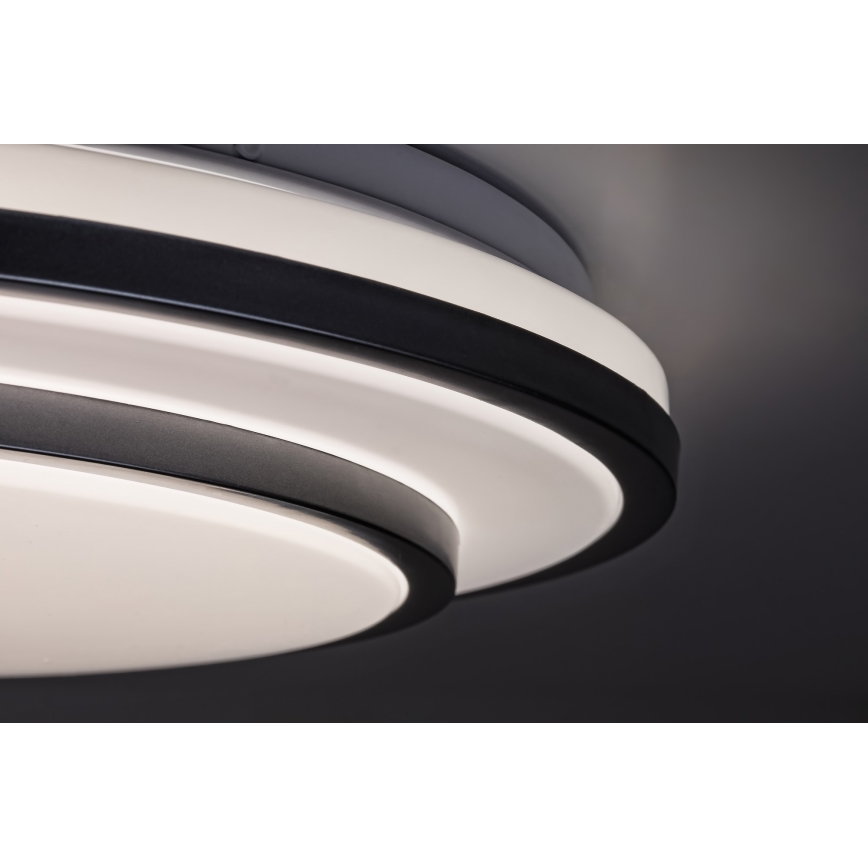 Rabalux - Стельовий світлодіодний світильник з регулюванням яскравості LED/40W/230V 3000-6500K срібний + пульт ДК