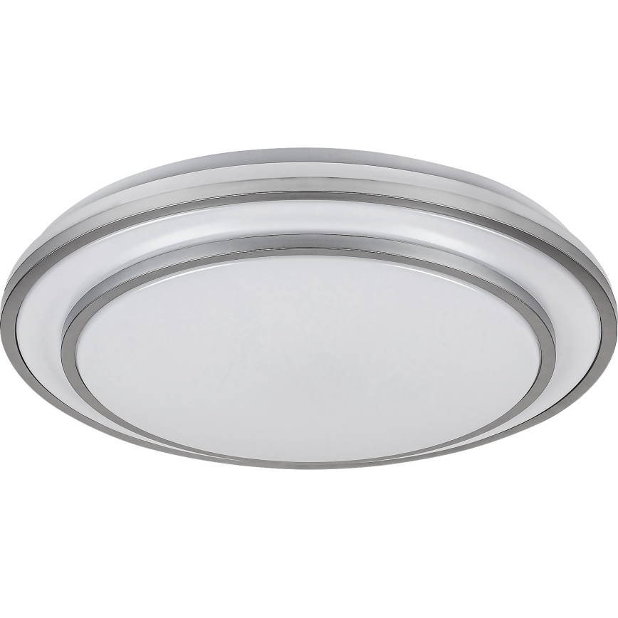 Rabalux - Светодиодный потолочный светильник с регулированием яркости LED/40W/230V 3000-6500K серебряный + дистанционное управление