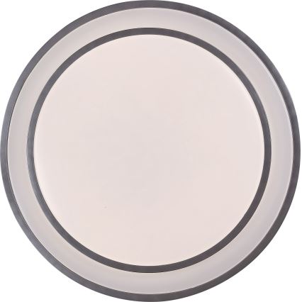 Rabalux - Светодиодный потолочный светильник с регулированием яркости LED/40W/230V 3000-6500K серебряный + дистанционное управление
