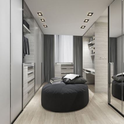 Rabalux 2150 - Встроенный потолочный светильник SPOT RELIGHT 1xGU5,3/25W/12V квадратный