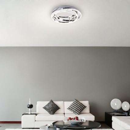 Rabalux - Світлодіодний стельовий світильник з регульованою яскравістю LED/40W/230V діаметр 46cm